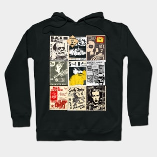 PUNK PUNX FLYERS COLLAGE Hoodie